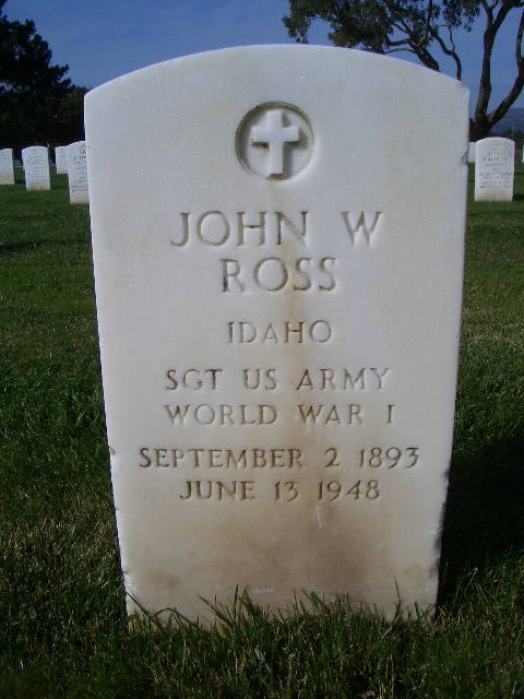 John Ross Tombstone