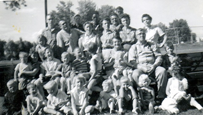 1957 Jonas Reunion Group Shot