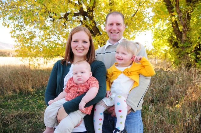 Our latest family picture, 2012. Almost 7 years!