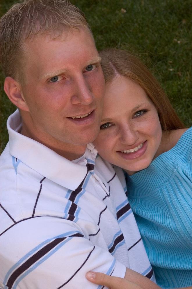 One of our engagement pictures