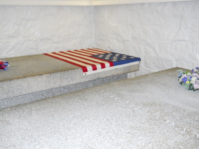 John and Abigail Adams' tombs