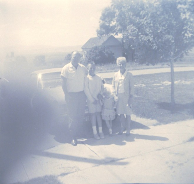 Bert, Andy, Jackie Jonas, Sergene about 1964