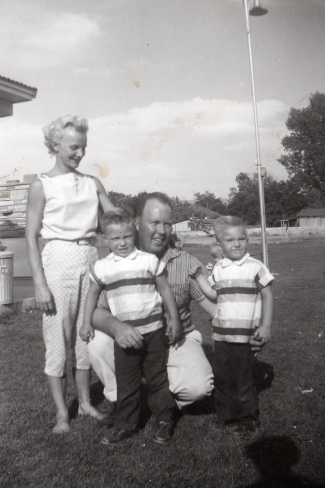 Sergene, Scott, Bert, Andrew Sorenson in Preston