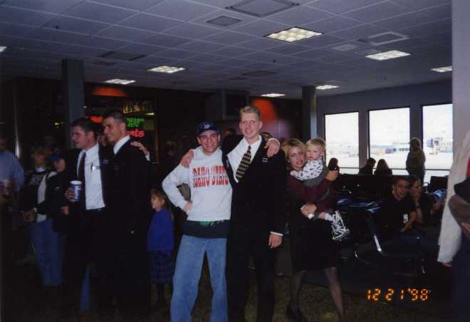 Elder Scow, Elder Young, Bryan Jensen, Elder Ross