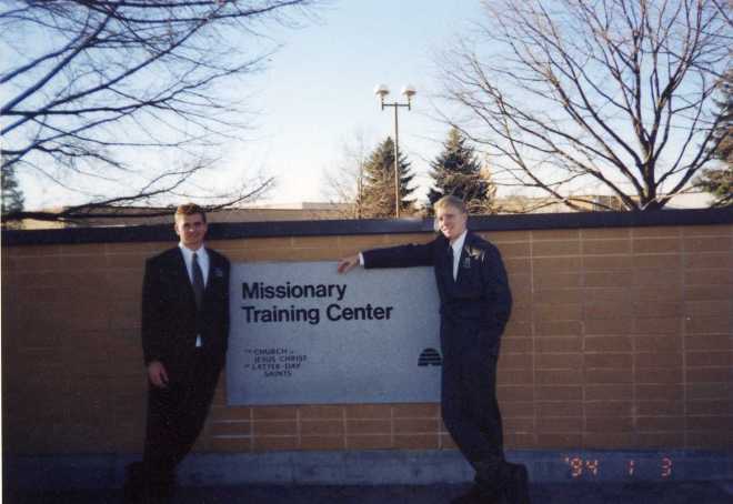 Kody Young and Paul Ross, companions at MTC