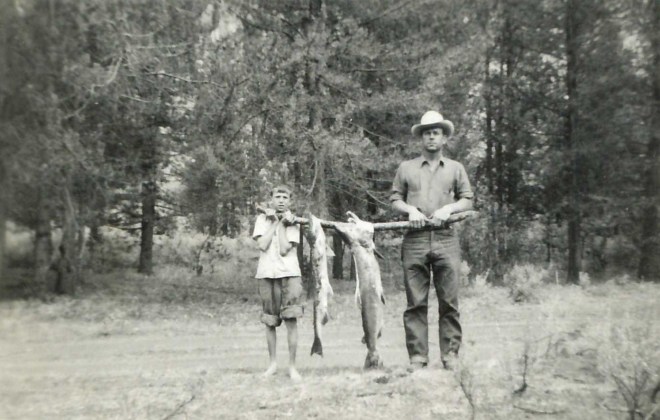 Ivan Coley with nephew Gary Coley
