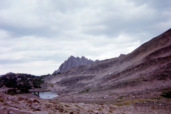 Rock Lake and Castle Peak.
