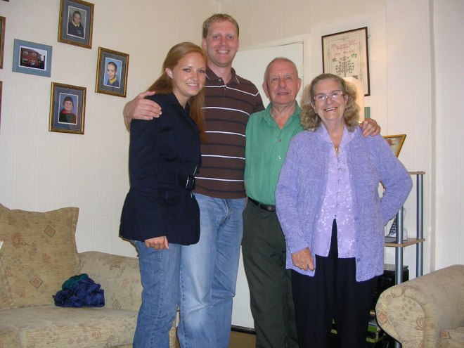 Amanda & Paul Ross, Ray & Joan Holmes