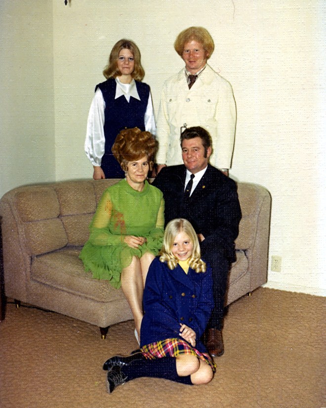 Back(l-r): Sandy and Doug; Sitting: Colleen and Norwood Jonas; Floor: Jackie.