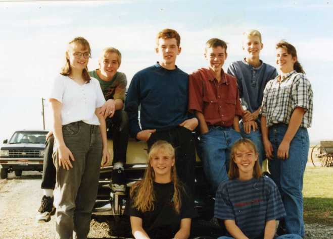 Back (l-r) Jessica Aldridge, Tom Kunzler, Ryan Parker, Mike Armstrong, Paul Ross, Nicole Whitesides.  Front: Janet Halverson, Kristi Barfuss.