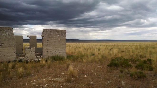 Abandoned Building South of Cedar Creek, Utah