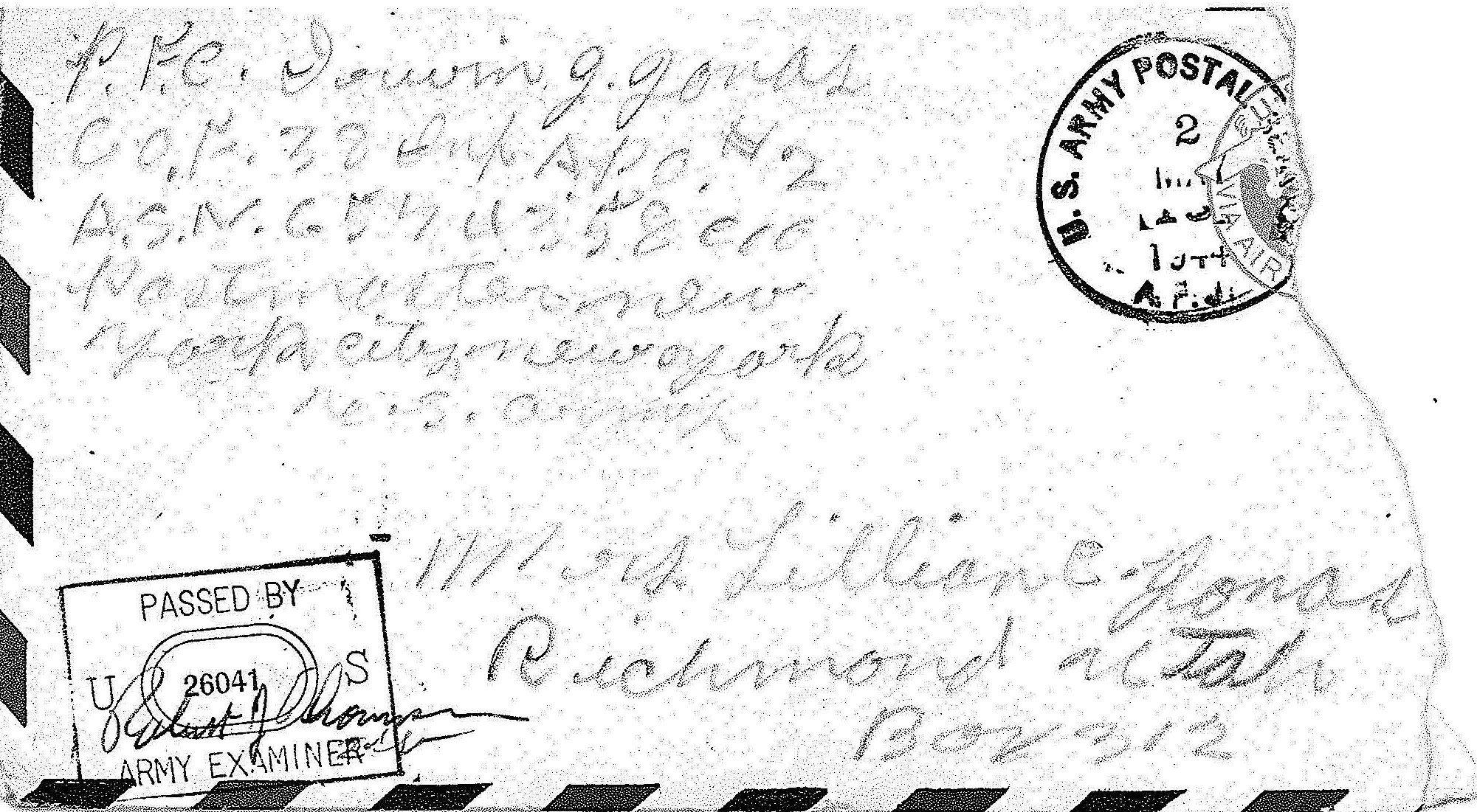 Irwin Envelope 1944 May