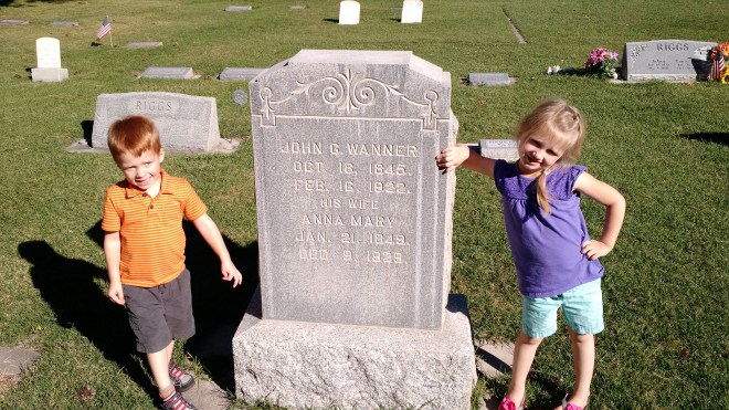 Hiram Ross, John & Anna Wanner Tombstone, Aliza Ross