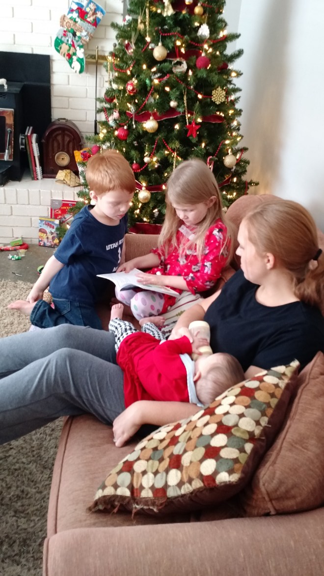 Hiram, Aliza, Amanda with baby Lillian