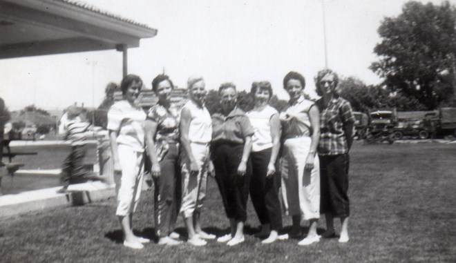Phyllis, Utahna, Sergene, Mary, Colleen, Millie, Edith