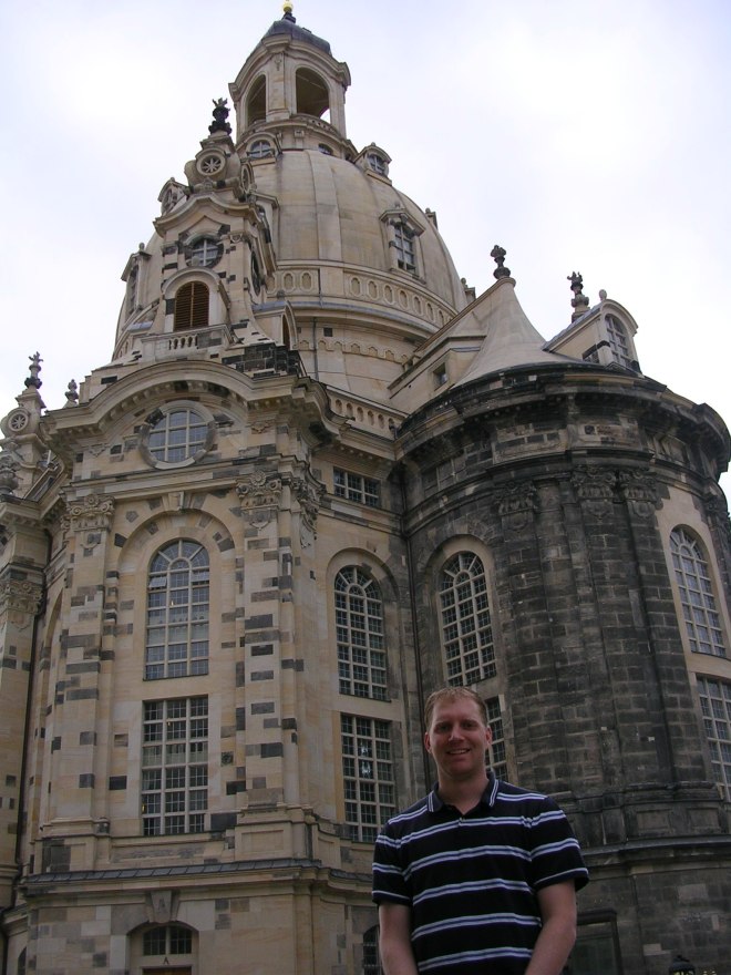Paul Ross with Frauenkirche