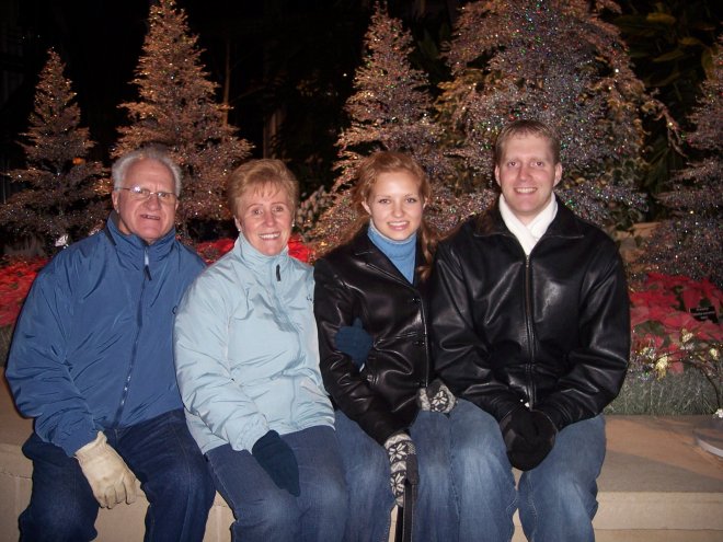 Donald and Lolane, Amanda and Paul, Lewis Ginter Botanical Gardens, Richmond, Virginia