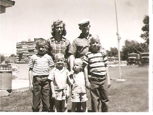 Bill and Edith andra with Greg and Chad and Kent, marc