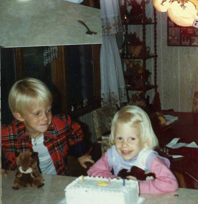 This one you can see my arrowhead necklace I wore for many years. I loved that necklace.