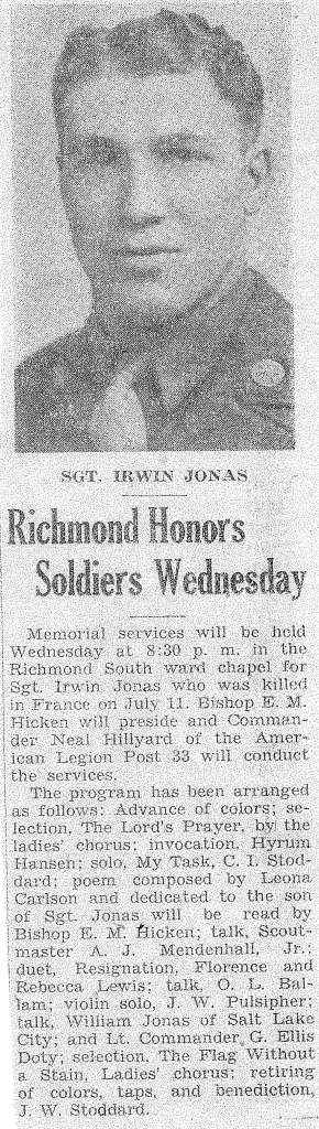 Irwin Jonas Honored