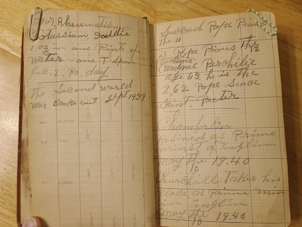 Field Book No. 704, pages 5–6