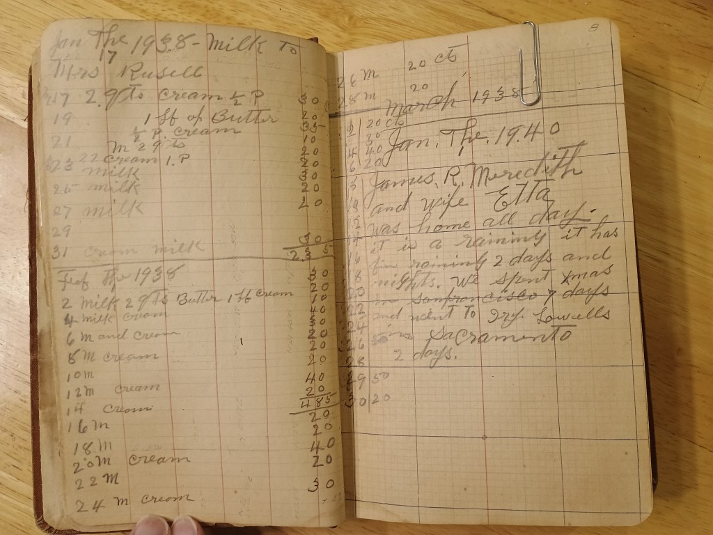 Field Book No. 704, pages 13–14