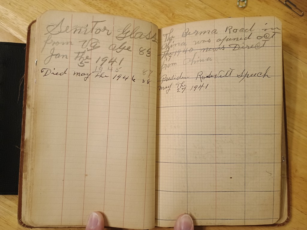 Field Book No. 704, pages 39–40