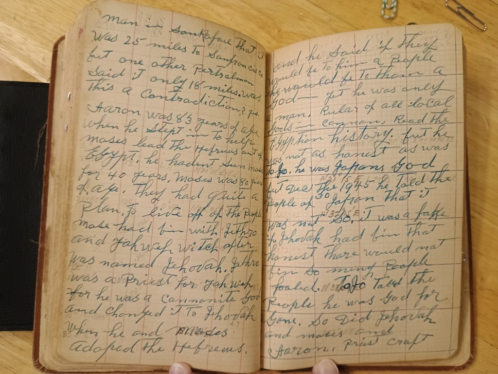 Field Book No. 704, pages 71–72