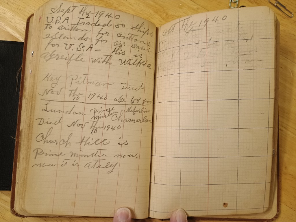 Field Book No. 704, pages 75–76