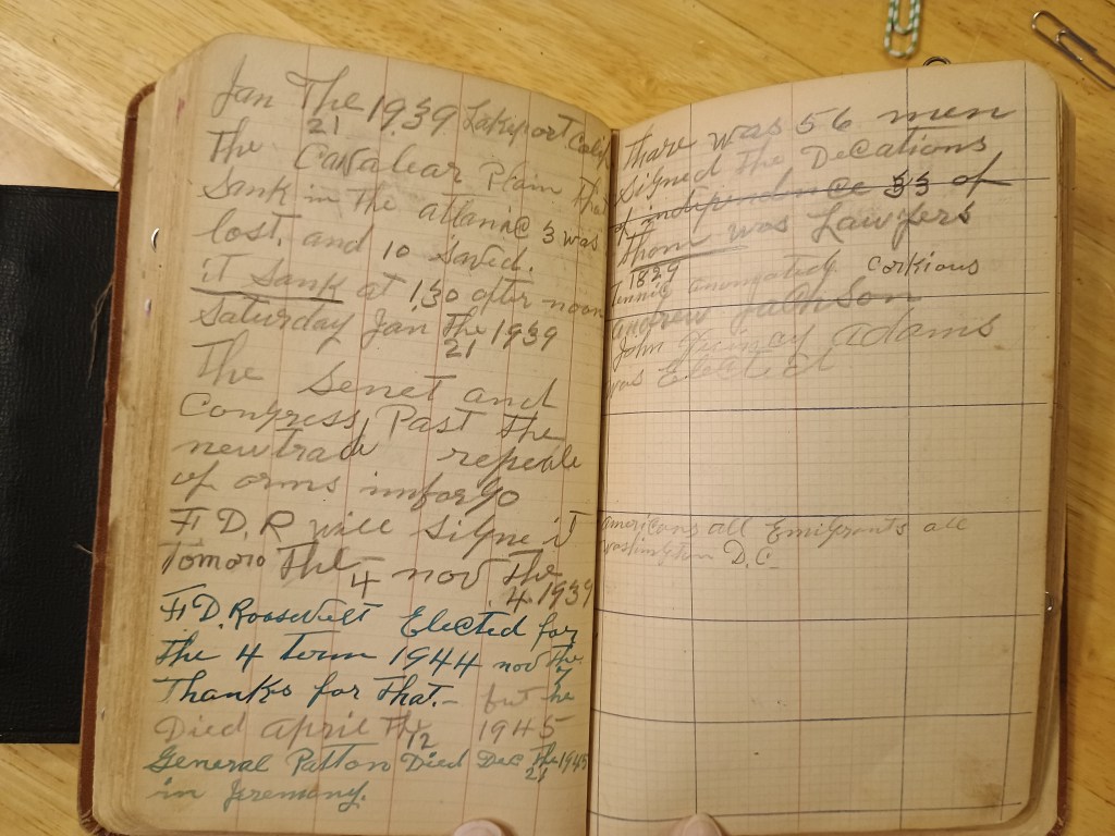 Field Book No. 704, pages 77–78