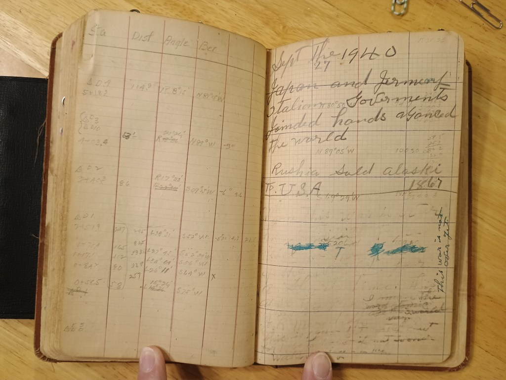 Field Book No. 704, pages 87–88