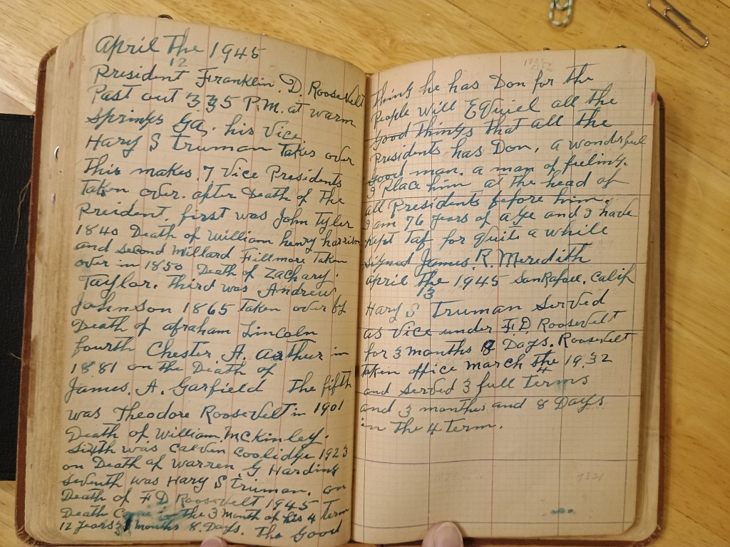Field Book No. 704, pages 89–90